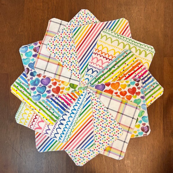 Unpaper 2-ply Napkins (7 in.) - Rainbow mix