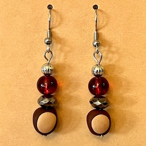 Buckeye Bead Earrings