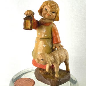 Anri Girl Carving - Etsy