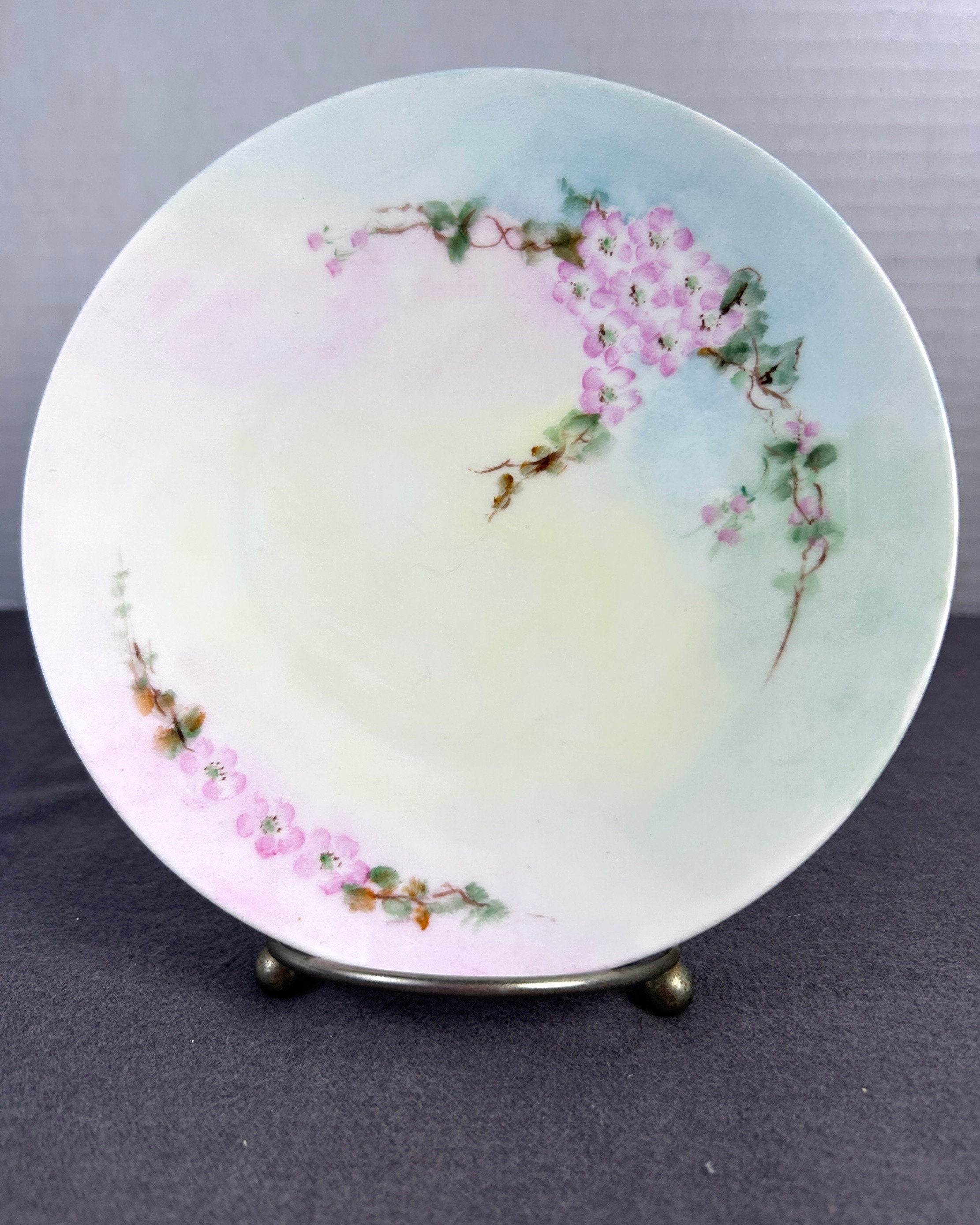 PT Bavaria Mark Hand Painted Vintage Early 1900s Lot of 5 Dessert 6