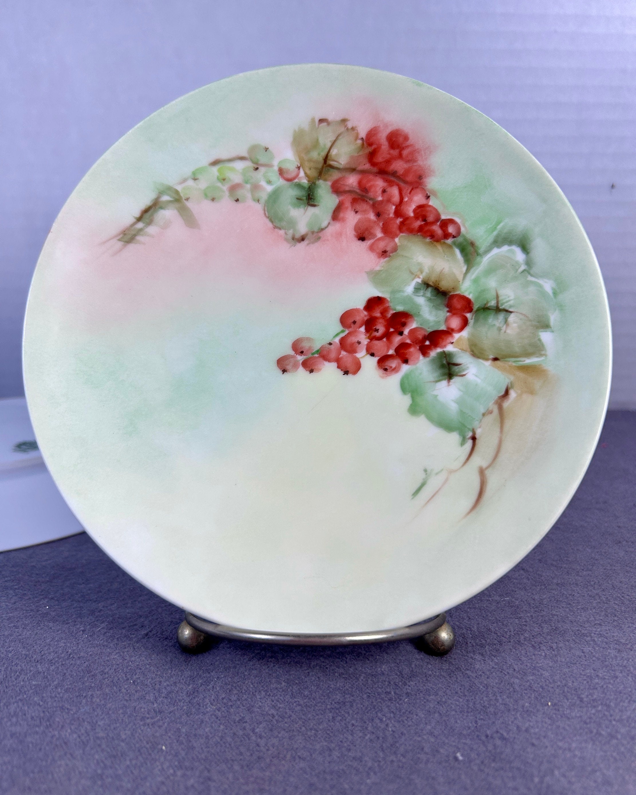 PT Bavaria Mark Hand Painted Vintage Early 1900s Lot of 5 Etsy