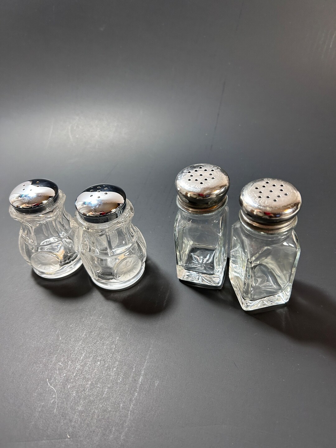 Vintage Fostoria Eagle Coin Glass With Stainless Steel Cap Etsy