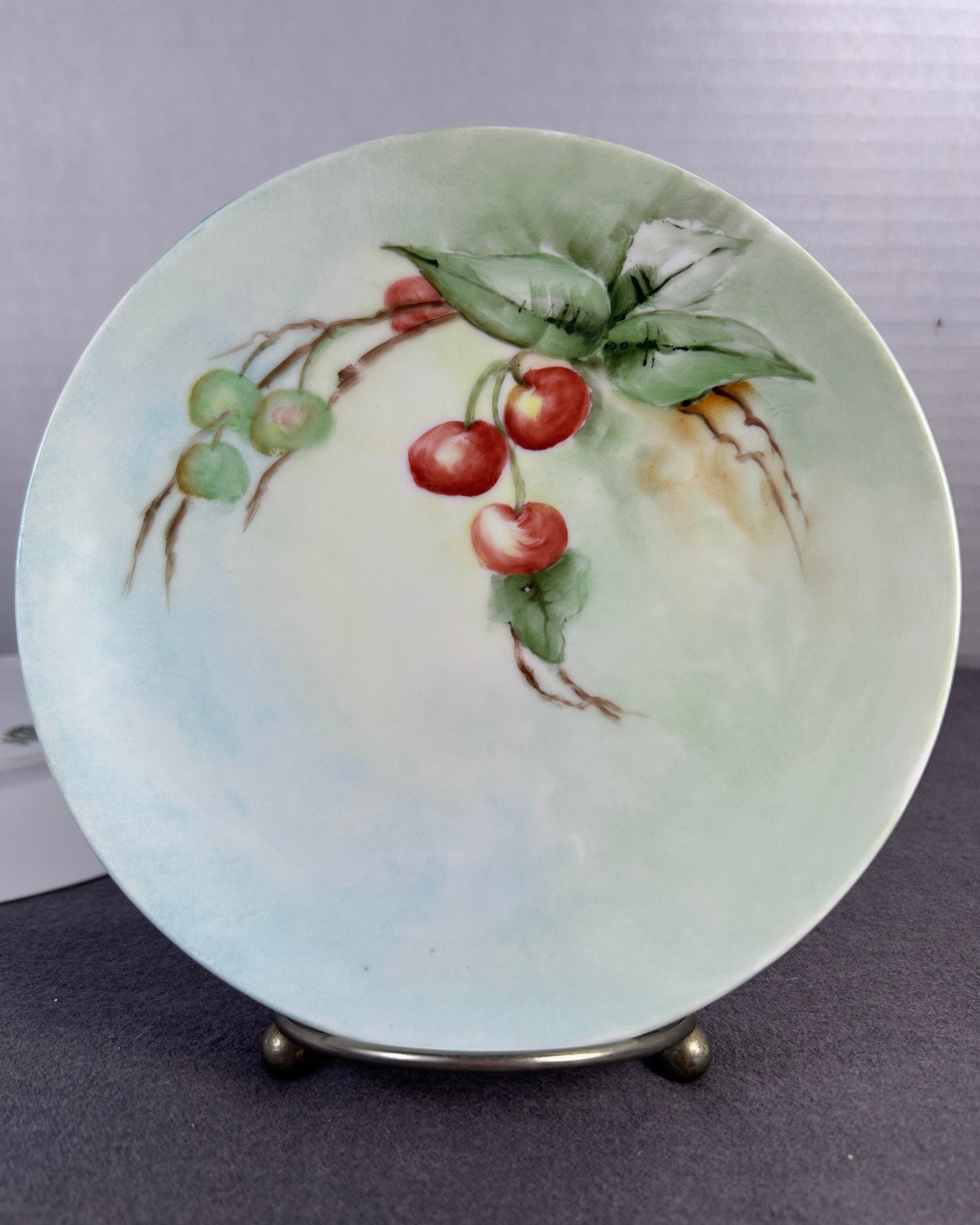 PT Bavaria Mark Hand Painted Vintage Early 1900s Lot of 5 Dessert 6