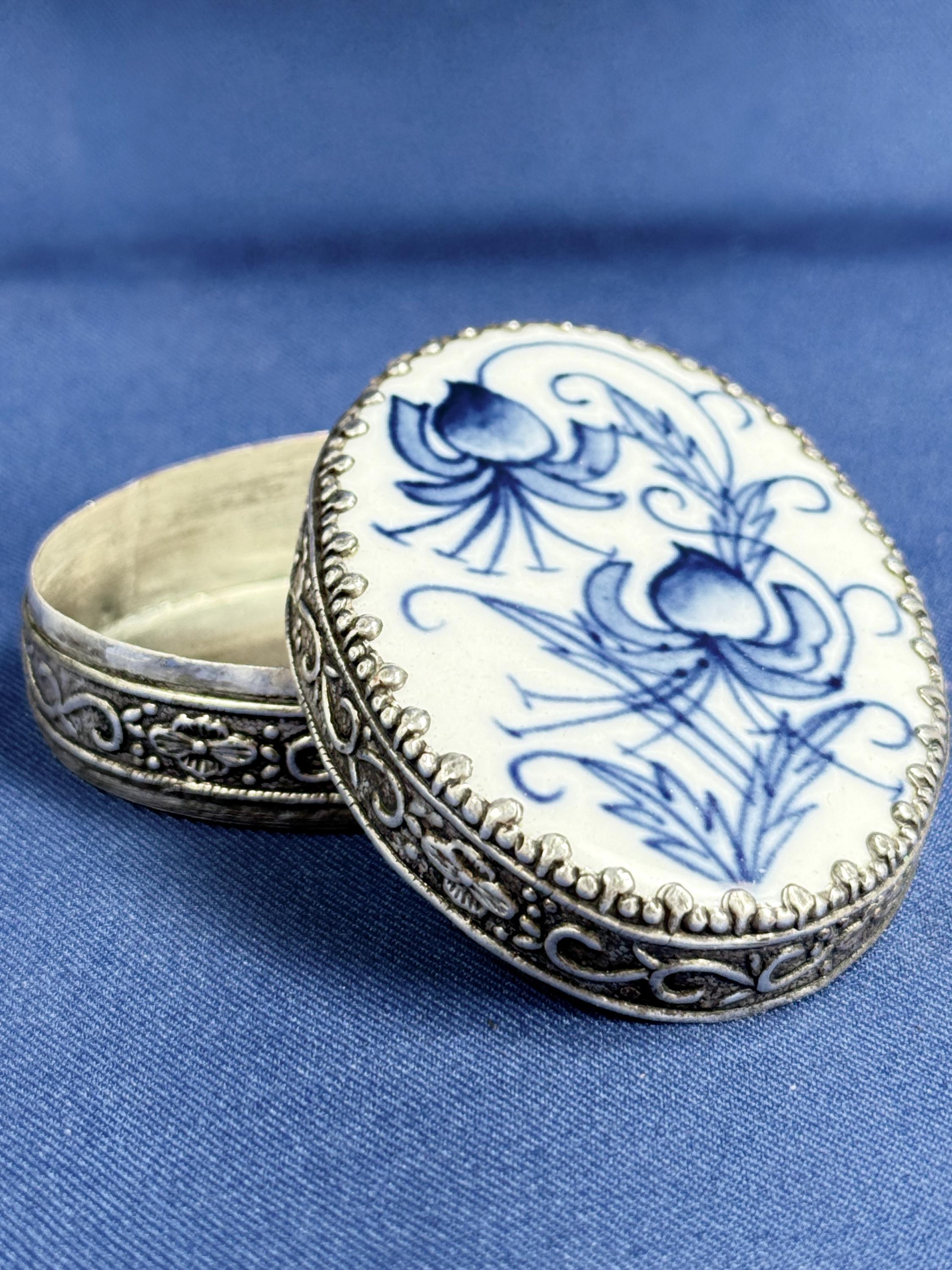 Chinese Silver Trinket Box - Etsy