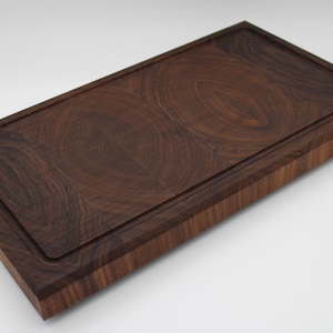 Stirnholz Nussbaum Holzbrett