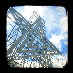 INSTANT DOWNLOAD of Roanoke Star, wall art, ttv photography, print your own, vintage, square image 1