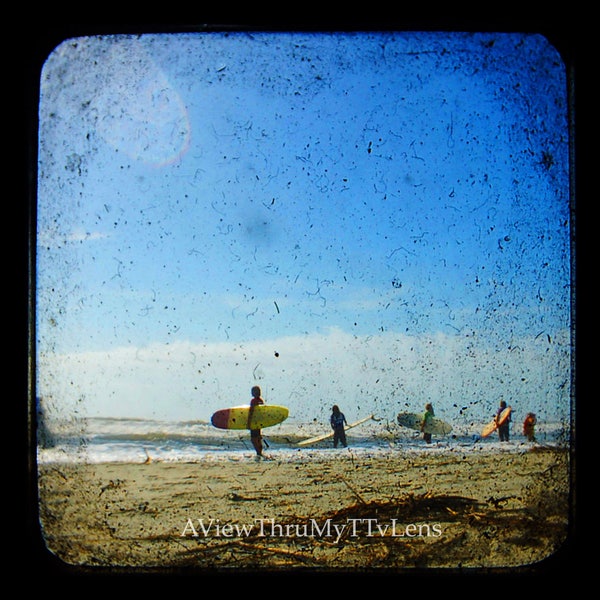 DIGITALER DOWNLOAD von Summer Surfers.  Surfer Fotos, Ttv Fotografie, vintage, ttv