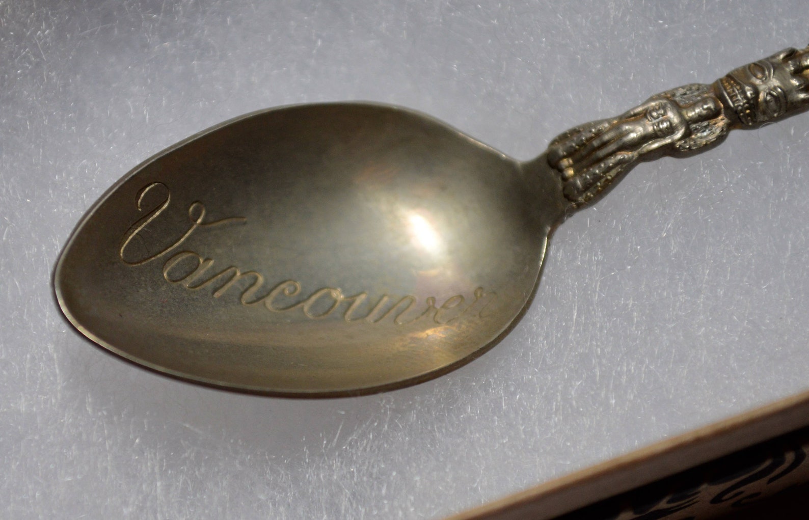 Totem Pole Collectible Vintage Spoon Vancouver Silver Plate Lovely