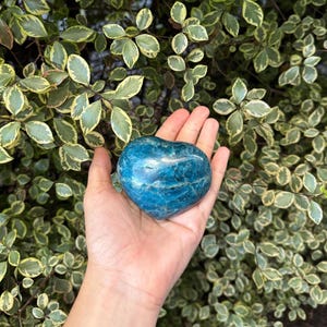 Blue Apatite Heart, Blue Apatite Crystal Heart, Blue Apatite Stone