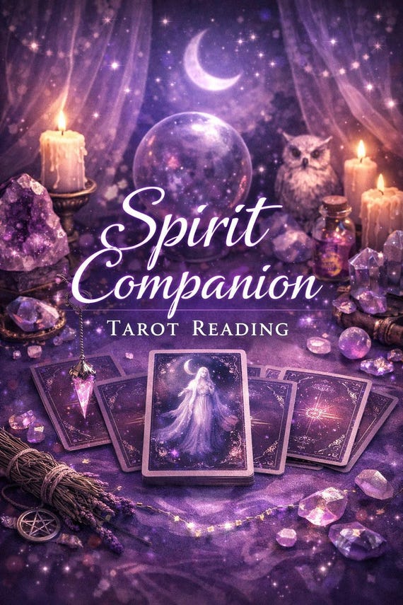 Spirit Companion Tarot Reading | Messages, Energy Connection, Spiritual Guidance