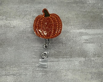 Pumpkin Badge Reel