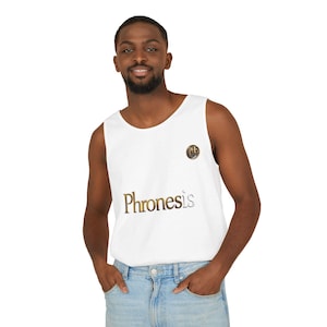 Garment-Dyed Unisex Tank Top: Soft Cotton Summer Wear