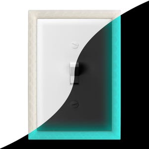 Glow in the Dark Light Switch Frame - Etsy
