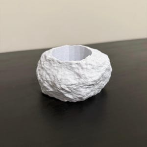Rock Shaped Plant Pot (Cave Gray)