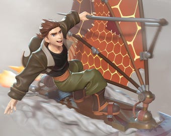 トレジャー・プラネット、ジム・ホーキンス - ディズニーキーチェーン