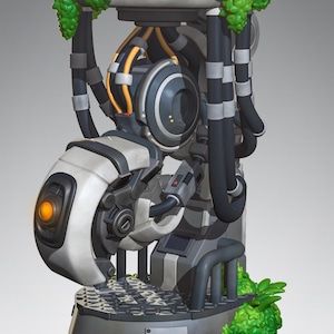 Sarcastic AI Core (Chibi version) - High-Quality Resin Figure