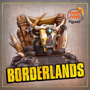 Boxy Talkative Robot Companion - High-Quality Resin Figure