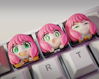 Anya - Handmade Anime Keycaps - For MX Switches