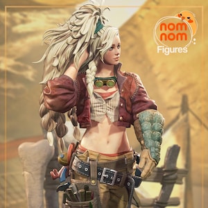 Charismatic Camp Blacksmith - High-Quality Resin Figure