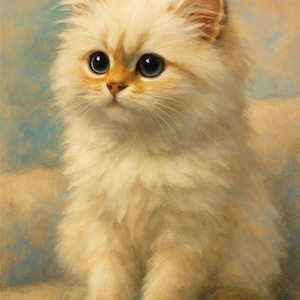 Süße Katze Wand Kunst - Digital Download druckbare Poster