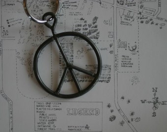 Original 1969 Woodstock Fence Key Chain NOT Ticket, Poster