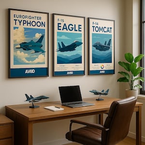 Eurofighter Typhoon – Digital Poster (Modern Jet Art Poster)