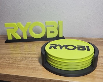 RYOBI Coaster Set
