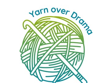 Crafty Crochet Vinyl Sticker - Waterproof and Witty Crafting Gift Idea