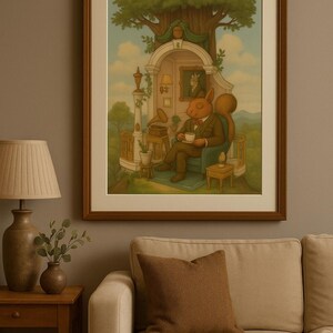 Póster de bellas artes de Sir Chesterton Nutley III