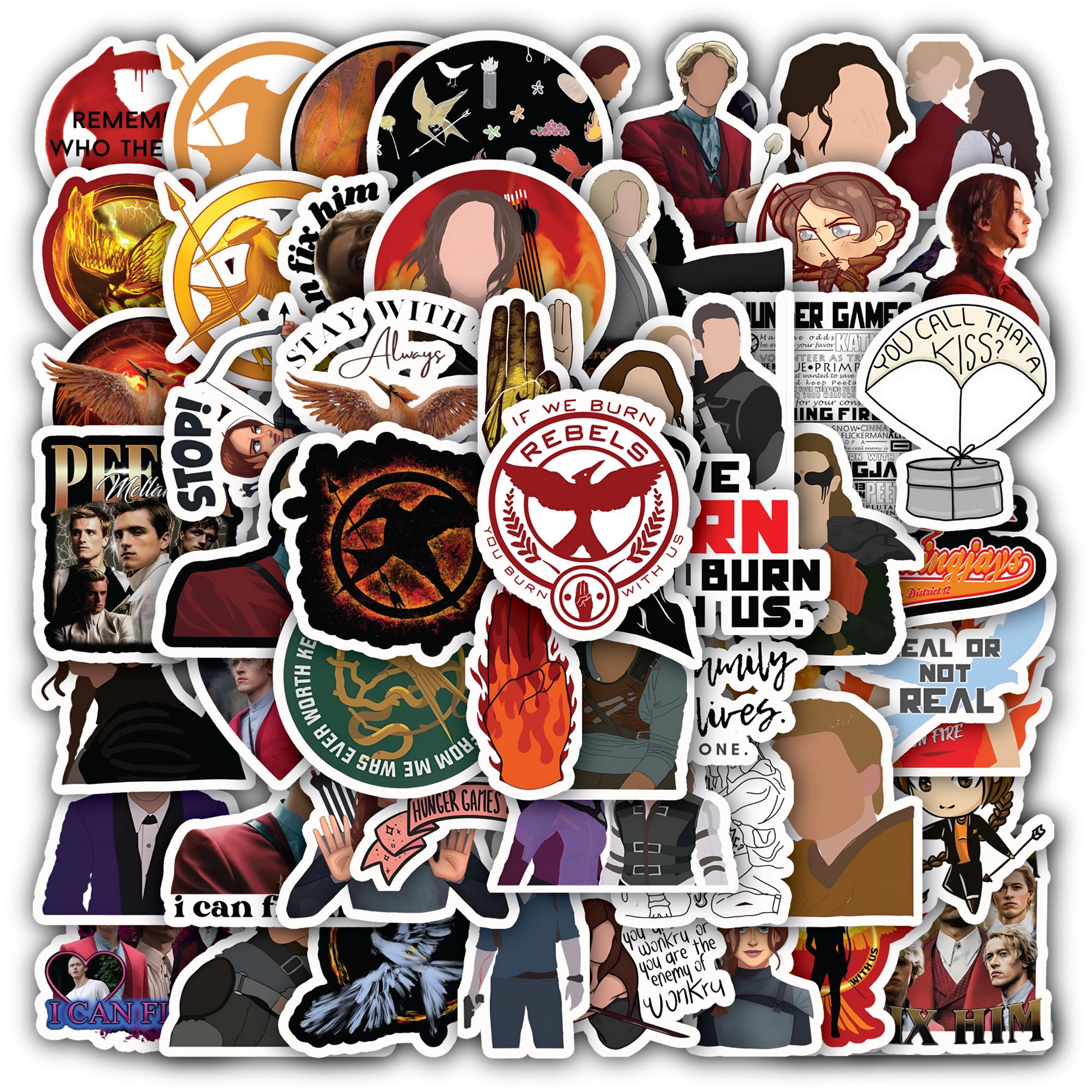 Katniss Sticker - Etsy, image size:1999x1999