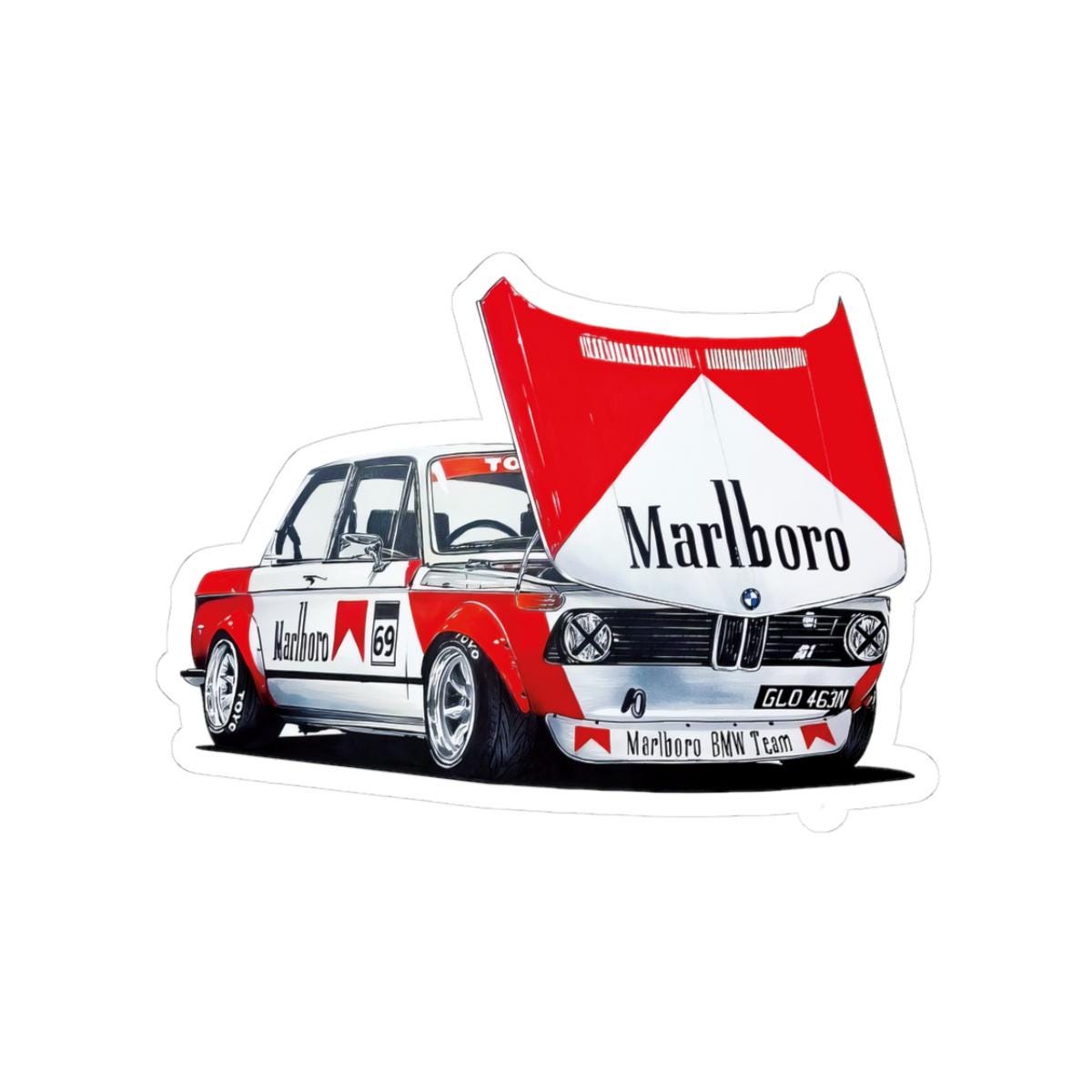 Marlboro Racing Stickers - Etsy