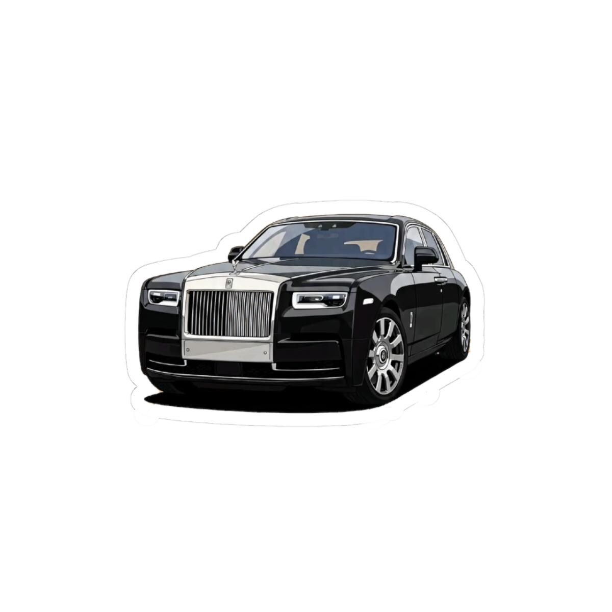 thumbnail image 2 of Rolls Royce Spirit Of Ecstasy Vinyl Decal Sticker - For Laptop, Car, Skateboard, Phone 2 of 6