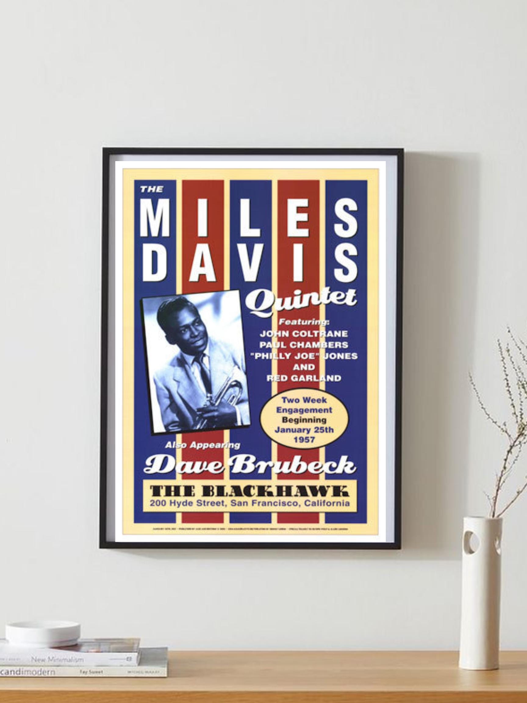 Miles Davis Poster - Etsy