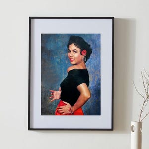 Dorothy Dandridge Poster – Carmen Jones 1954 Movie Print | Vintage Hollywood Wall Art | Black Actress Home Decor (18x24)