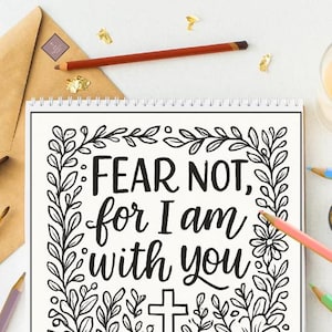 Bible Verse Coloring Pages | Christian Printable Art for Adults & Kids | Scripture Coloring Sheets | Faith-Based Digital Download