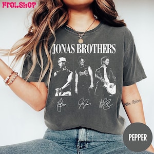 Vintage Jonas Brothers Konzert T-Shirt: 90s Retro Band Tee