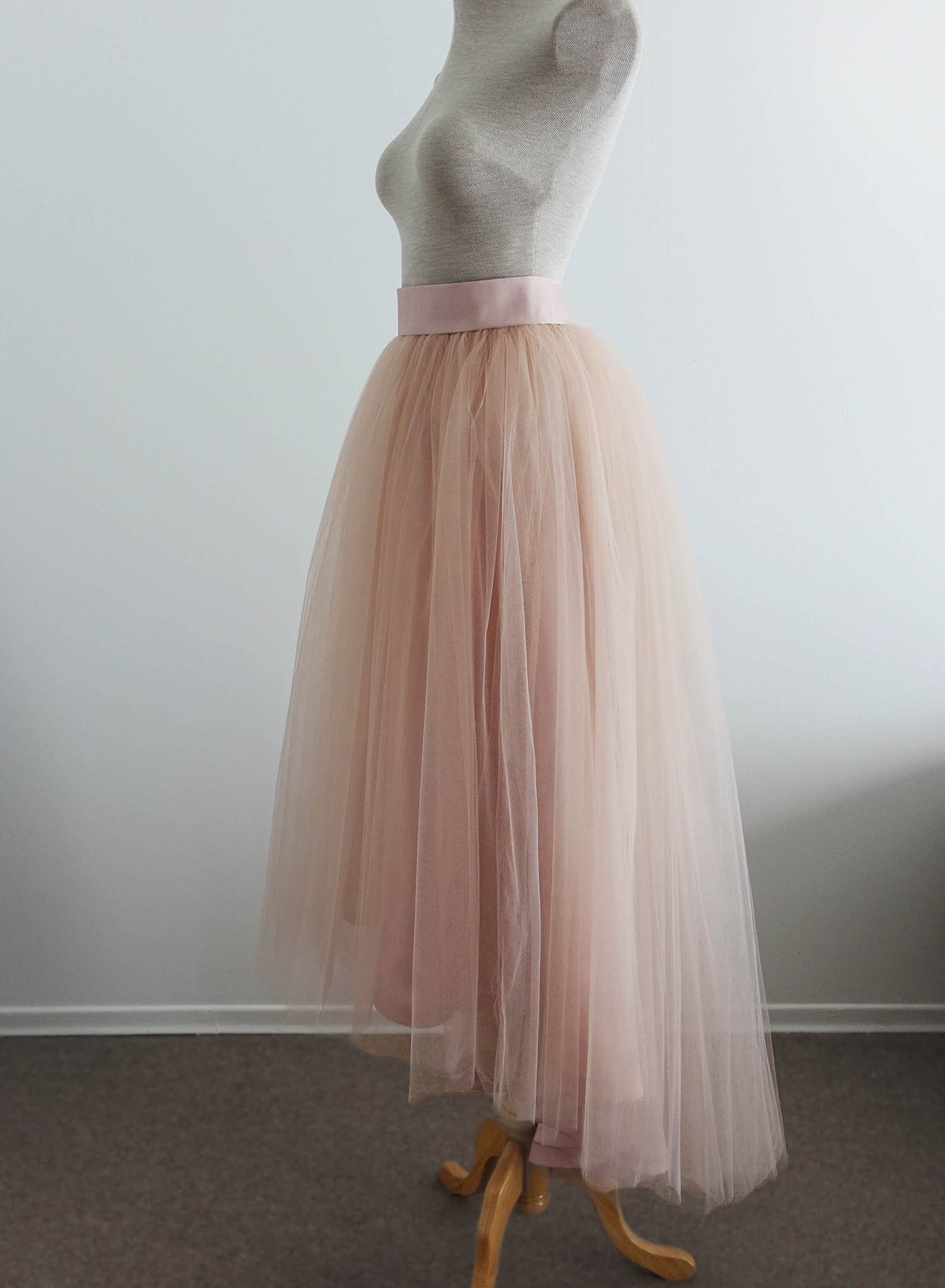 high low tulle