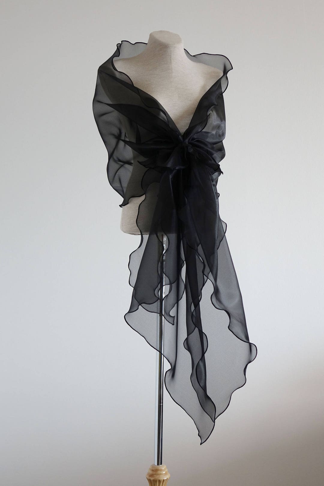 Evening Design Elegant Shawl Black Shawl Organza Shawl Mother of the Bride Shawl evening Cover Up Shoulders Cover Up. Etsy UK