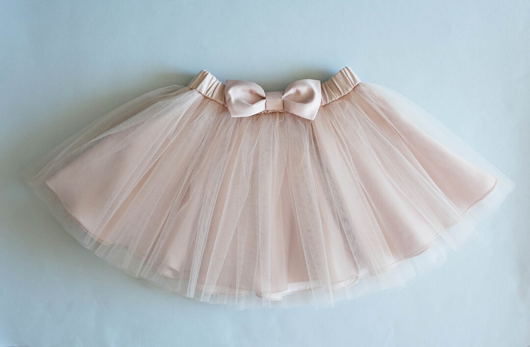 Baby Tulle Skirt. Blush Tulle Skirt. Baby Tutu Skirt. Girl Etsy