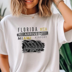 Unisex Miami T Shirt, Exchange student welcome gift, Exchange student gift, Foreign exchange student gift, Foreign exchange student welcome