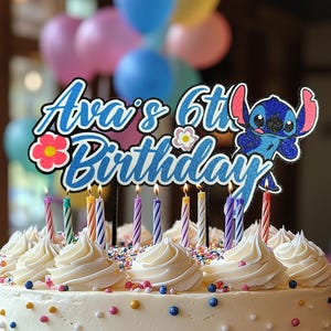 Personalised Cake Topper