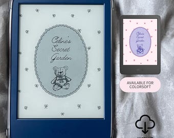 Custom Coquette Kindle Lockscreen | Personalized Digital Wallpaper