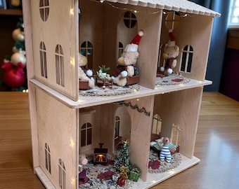Casa delle bambole e scuola per bambini dell'asilo Smoby Casa delle bambole e scuola per bambini dell'asilo Smoby