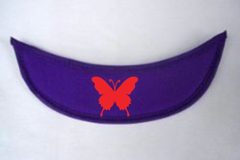 Solid Butterfly Sun Shade Eyeglass Visor Etsy