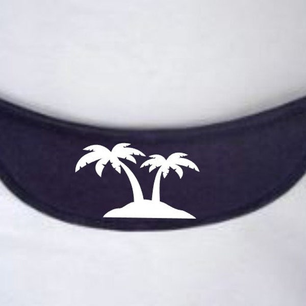 Palm Trees Sun Shade Eyeglass Visor