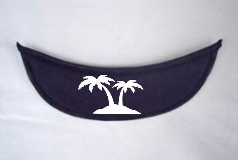Palm Trees Sun Shade Eyeglass Visor Etsy