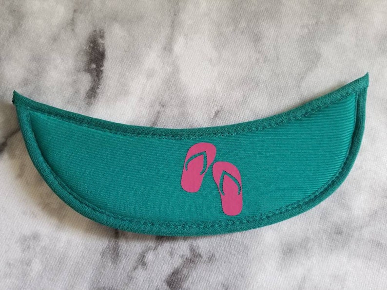 Flipflops Sun Shade Eyeglass Visor Etsy