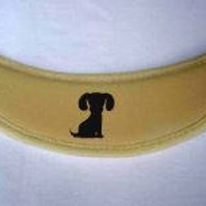 Puppy Silhouette Sun Shade Eyeglass Visor