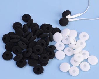 18mm Foam Earbud Covers – Noise Isolating Replacement Earpads
