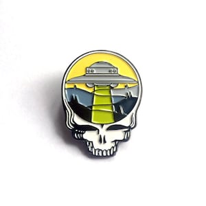 Stealie UFO Enamel Pin